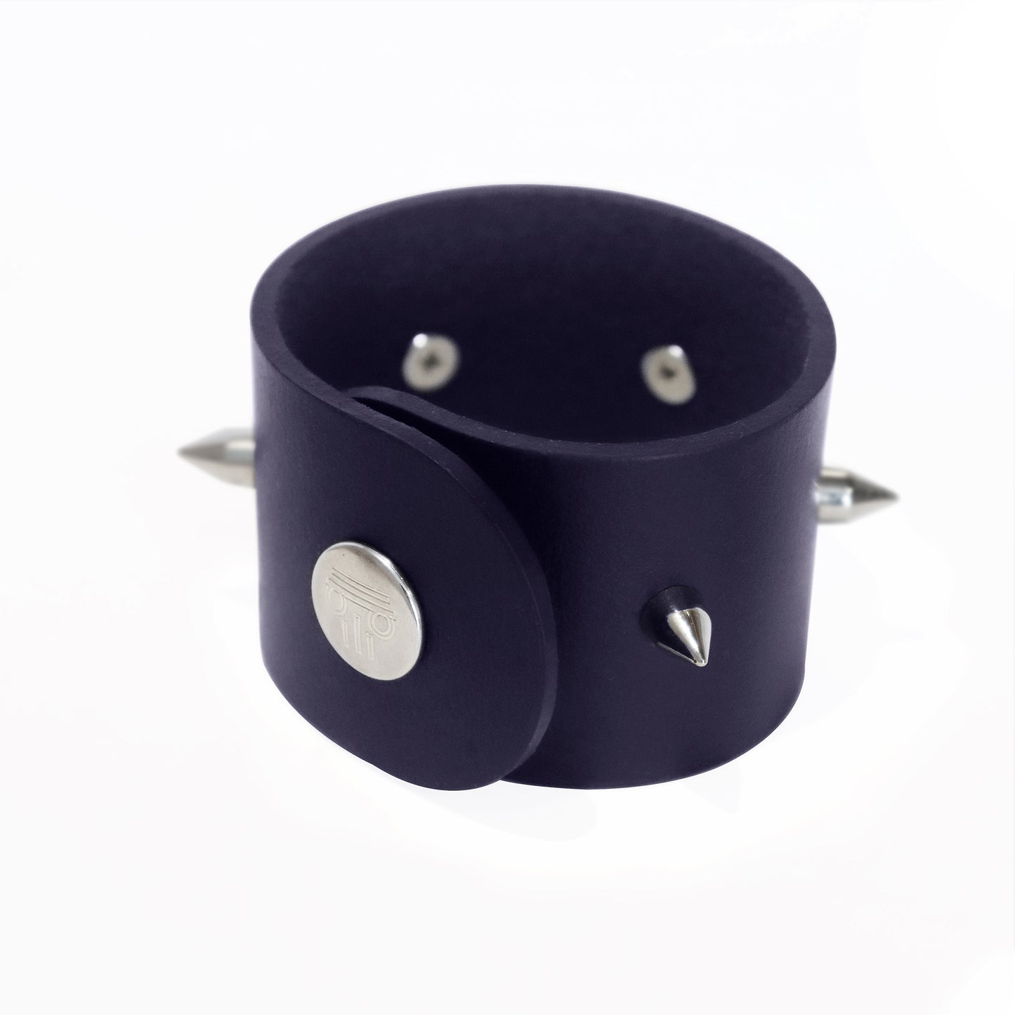 Bracelet THESEE - Taille S/M - Large Bleu marine - Glam Rock