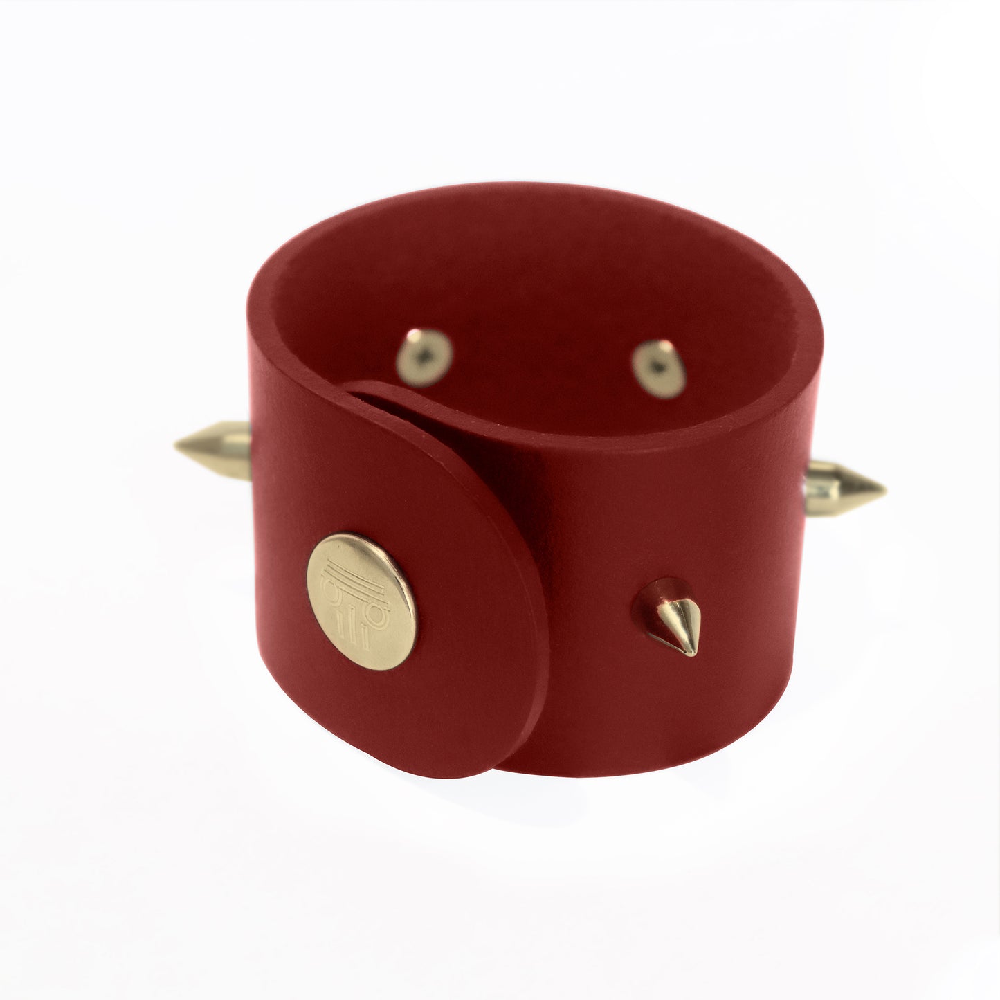 Bracelet THESEE - Taille S/M - Large Bordeaux - Glam Rock