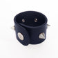 Bracelet THESEE - Taille S/M - Large Bleu marine - Rock Chic