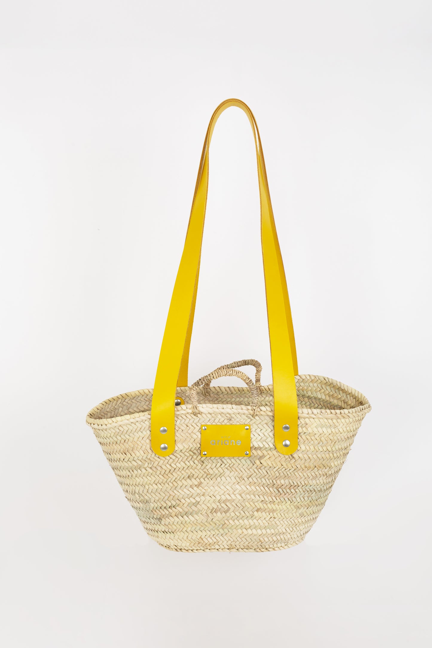 THESEE basket - Size M - Wide yellow handles