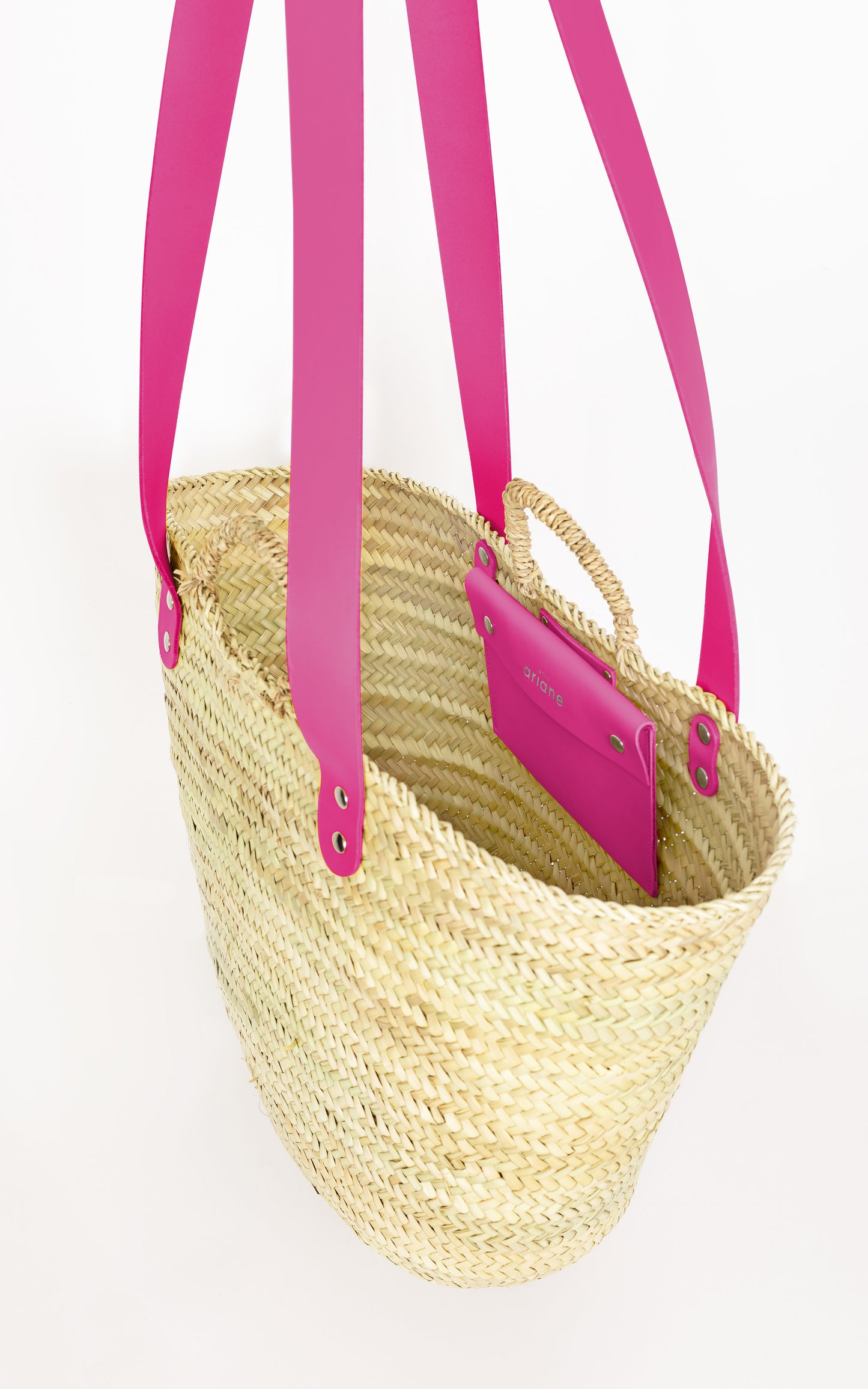 THESEE Basket - Size XL - Large Handles - Pink