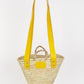 THESEE basket - Size S - Wide yellow handles